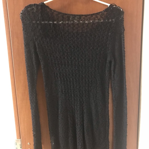 Sheer sweater tunic - Picture 3 of 5